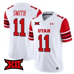 Men Women Youth Utah Utes 11 Alex Smith White 2024 Vapor Limited Jersey All Stitched