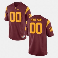 Men Women Youth Toddler Usc Trojans Custom College Football Cardinal Jersey