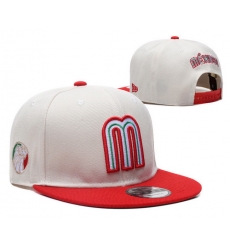 Mexico Baseball Snapback Cap 007