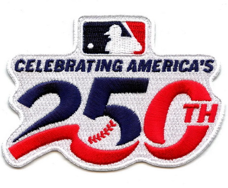 Youth Milwaukee Brewers Celebrating America 250th annivesary Patch Biaog